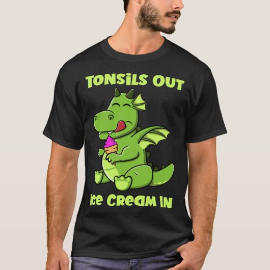 Tonsillectomy Erholung Tonsillectomy Tonsillen ent T-Shirt (Vorderseite)