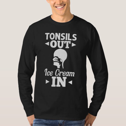 Tonsillectomy Tonsil Removal Recovery Surgery Get  T-Shirt (Vorderseite)