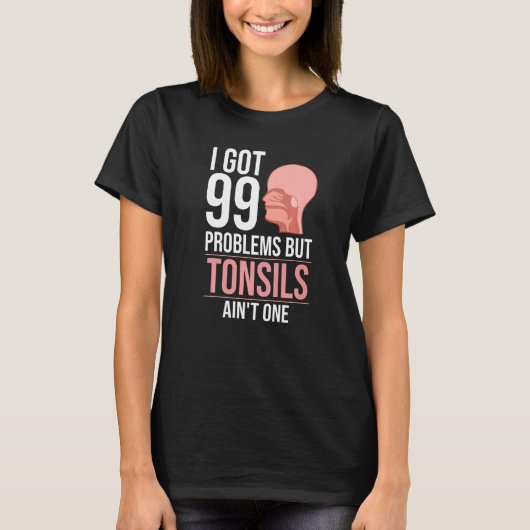 Tonsillectomy Tonsil Removal Recovery Surgery Get  T-Shirt (Vorderseite)