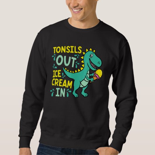 Tonsillectomy Tonsillectomy Tonsil Sweatshirt (Vorderseite)