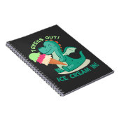 Tonsillektomie-Operations-Mandel-heraus Eiscreme Notizblock (Rechte Seite)