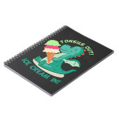 Tonsillektomie-Operations-Mandel-heraus Eiscreme Notizblock (Linke Seite)