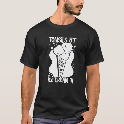 Tonsillektomie Tonsillenentfernung Erholung Operat T-Shirt (Vorderseite)