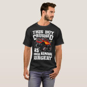 Tonsillen Entfernen Operation Boy Tonsillectomy Er T-Shirt (Vorne ganz)