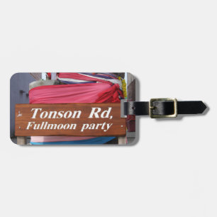 Tonson Rd. Fullmoon Party, Koh Phangan, Thailand Gepäckanhänger