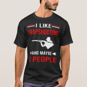 Tontaubenschießen Tontauben Schießen Clay Target S T-Shirt