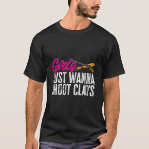 Tontaubenschießen Will Nur Tontauben Schießen T-Shirt