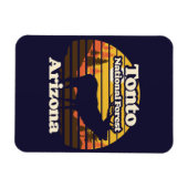 Tonto National Forest Arizona Magnet (Horizontal)