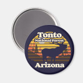 Tonto National Forest Arizona Magnet (Vorderseite/Rückseite)