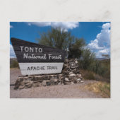 Tonto National Forest, Arizona Postkarten (Vorderseite)