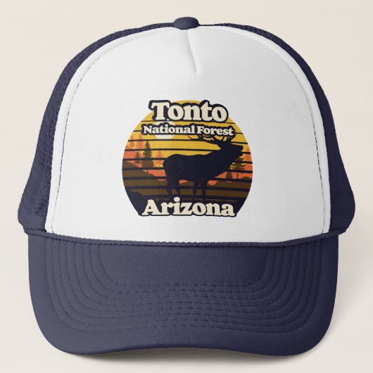 Tonto National Forest Arizona Truckerkappe (Vorderseite)