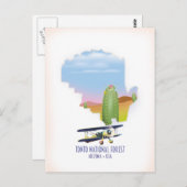 Tonto National forest Arizona USA Karte (Vorne/Hinten)