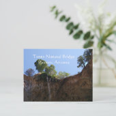 Tonto Natural Bridge Payson, Arizona Postkarte (Stehend Vorderseite)