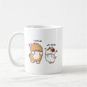 Tonton Friends, Bella und Yuta lachen Kaffeetasse (Links)