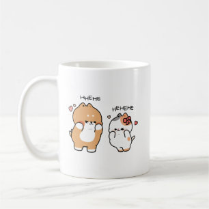 Tonton Friends, Bella und Yuta lachen Kaffeetasse
