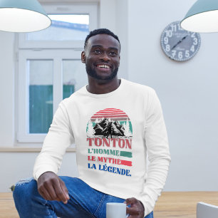Tonton l'homme Le Mythe la légende Vintag Gifts T-Shirt