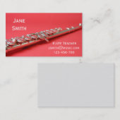 Tonträger für Flutholz Visitenkarte (Vorne/Hinten)