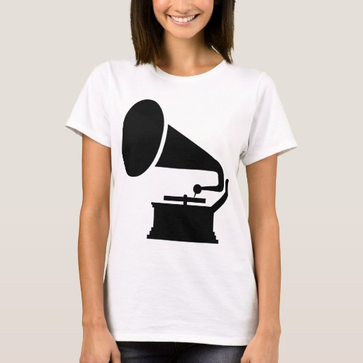 Tonträger - Schwarz T-Shirt (Vorderseite)