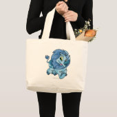Tonu Blau Jumbo Stoffbeutel (Vorderseite (Produkt))