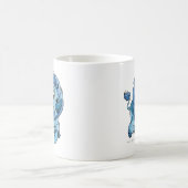 Tonu Blau Kaffeetasse (Mittel)