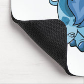 Tonu Blau Mousepad (Ecke)