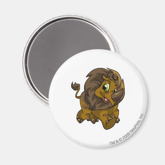 Tonu Brown Magnet (Vorderseite/Rückseite)