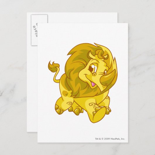 Tonu Gold Postkarte (Vorne/Hinten)