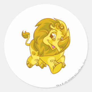 Tonu Gold Runder Aufkleber
