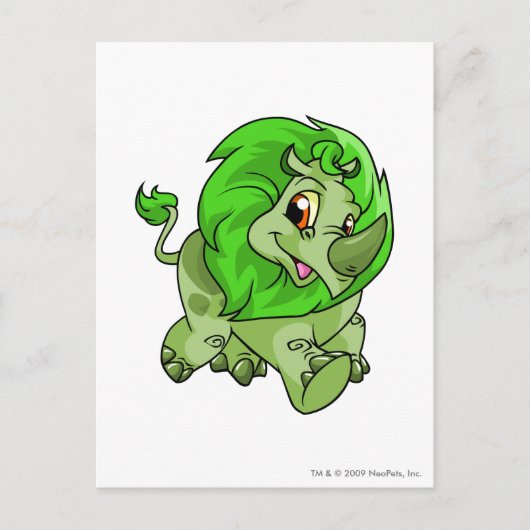 Tonu Green Postkarte (Vorderseite)