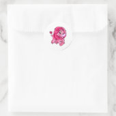 Tonu Pinnk Runder Aufkleber (Tasche)