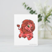 Tonu Red Postkarte (Stehend Vorderseite)