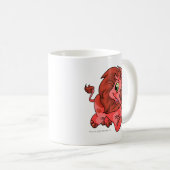 Tonu Rot Kaffeetasse (VorderseiteRechts)