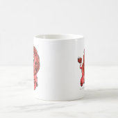 Tonu Rot Kaffeetasse (Mittel)