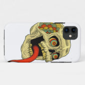 tonue Schädel Case-Mate iPhone Hülle (Rückseite (Horizontal))