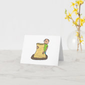 Tonwaren-Herstellung Karte (Gelbe Blume)