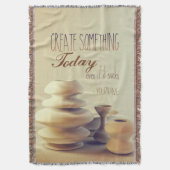 Tonwaren schaffen etwas heute selbst wenn es ist decke (Vorderseite Vertikal)