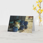 Tonwaren und Lastwagen Karte (Gelbe Blume)