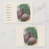 Tonwaren Visitenkarte (Vorne/Hinten)