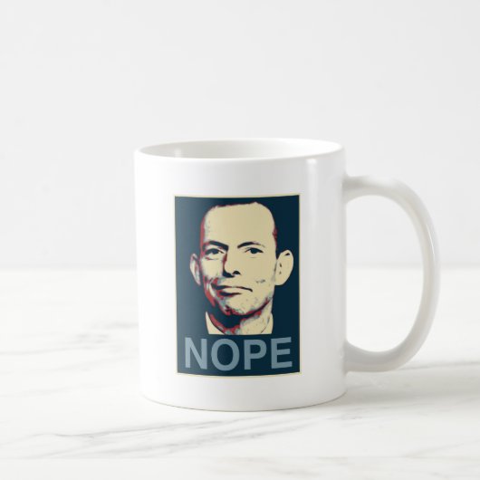 Tony Abbott Kaffeetasse (Rechts)