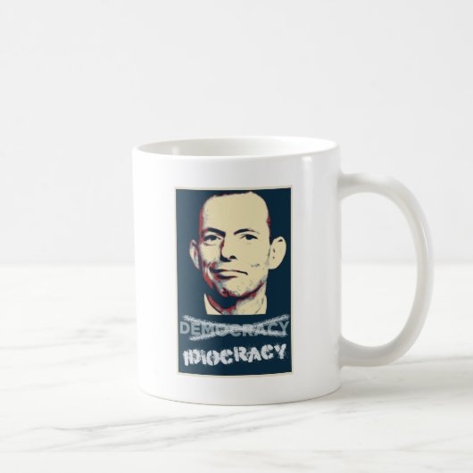 Tony Abbott - Verteidiger des australischen Kaffeetasse (Rechts)