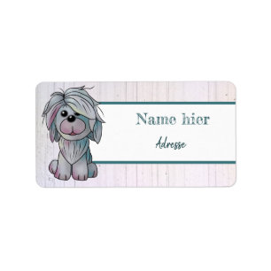 Tony Adressaufkleber