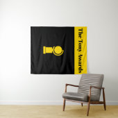 Tony Awards Party Playbill Style Background Wandteppich (Beispiel (Horizontal))