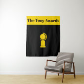 Tony Awards Party Playbill Style Background Wandteppich (Beispiel)