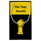 Tony Awards Playbill inspiriert Geschenktasche Kleine Geschenktüte (Rückseite)