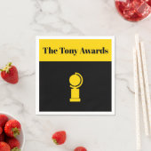Tony Awards Playbill inspiriert Servietten (Beispiel)