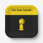 Tony Awards Playbill inspirierte Teller (Vorderseite)