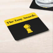 Tony Awards Playbill inspirierte Untersetzer (angewinkelt)