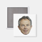 Tony Blair Magnet (Vorderseite/Rückseite)