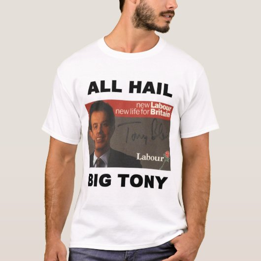Tony Blair T-Shirt (Vorderseite)