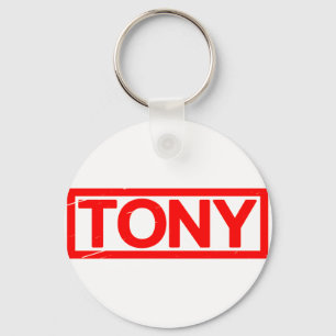 Tony Briefmarke Schlüsselanhänger
